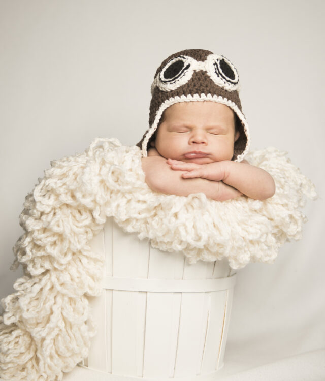 Baby photography in Studio with Flash