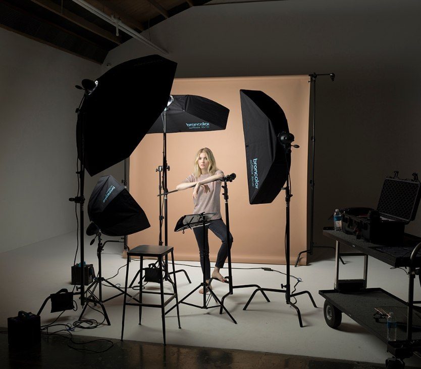 In house studio guide consistent portraits