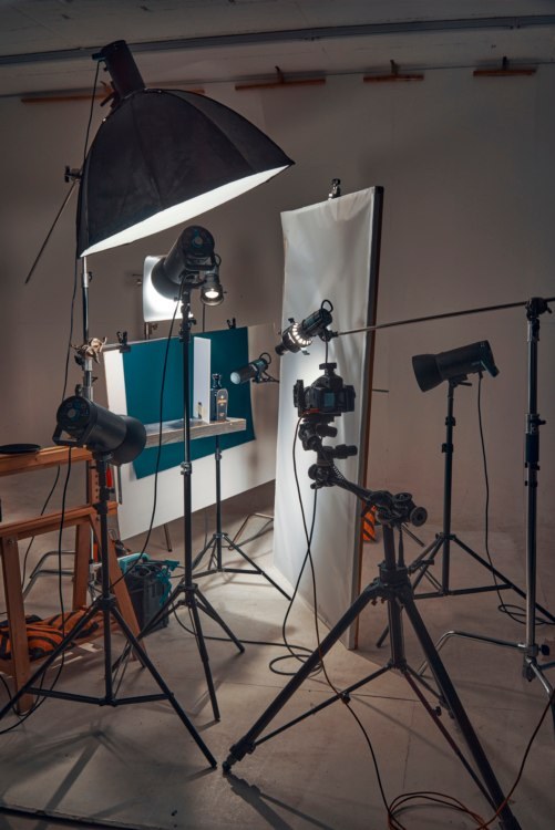 Tabletop product setup with Siros and Picolite